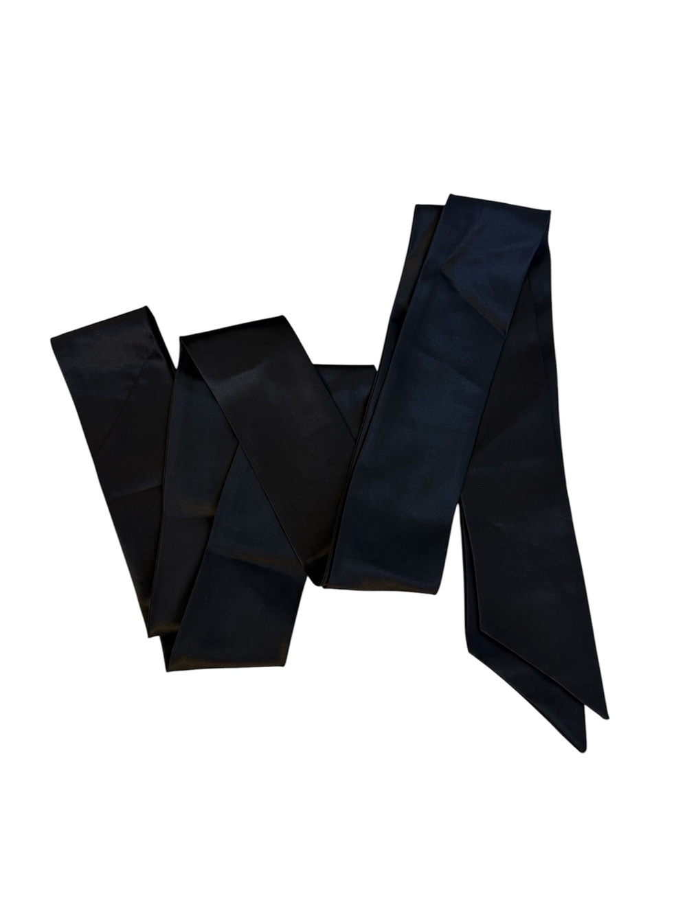 Dressy Group Women's Glossy Satin Sash Belt for Dress Faux Silk Waistband Ribbon